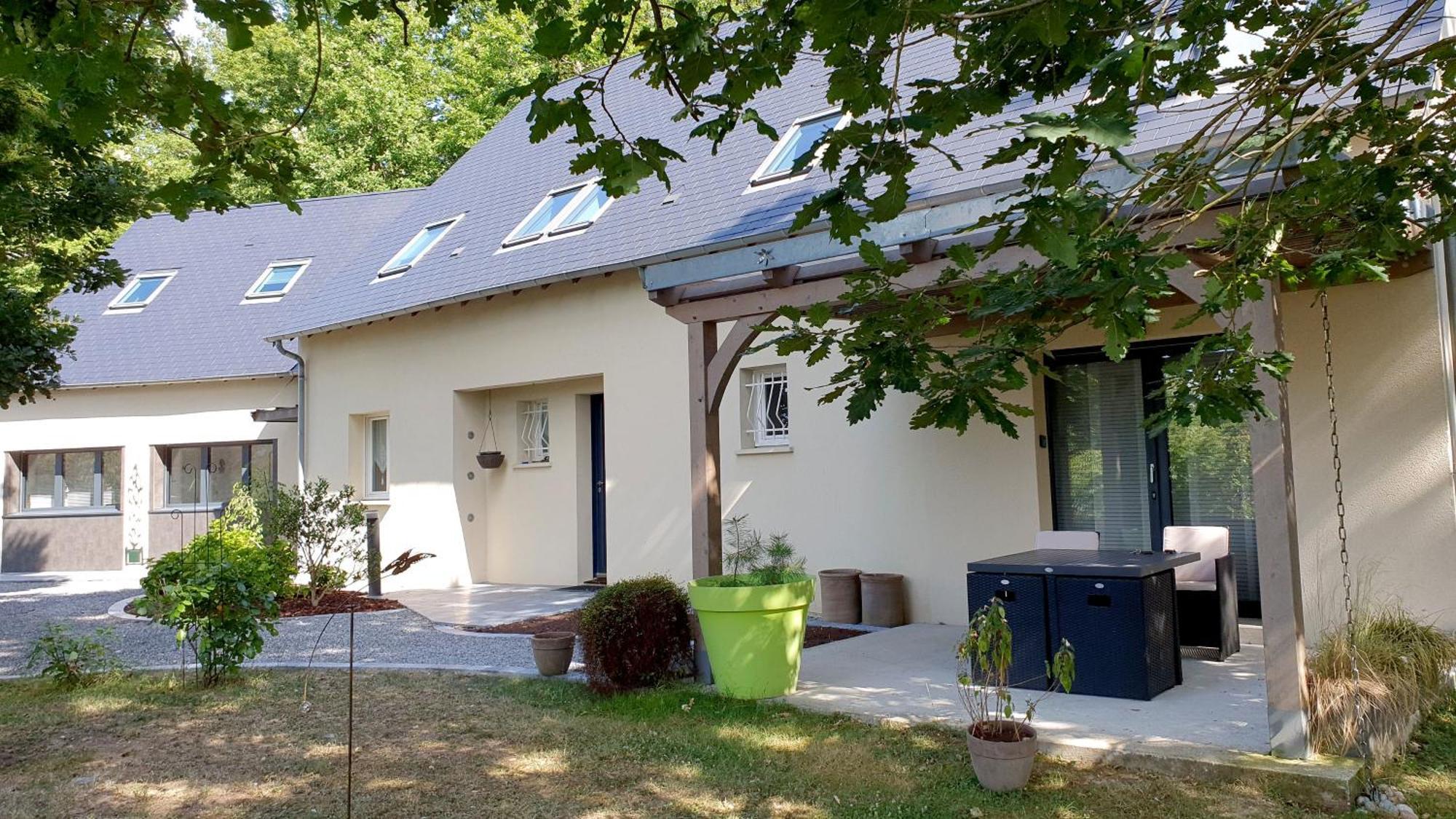 Logis Saponine Chambres D'Hotes Au Calme En Touraine Savonnières Buitenkant foto